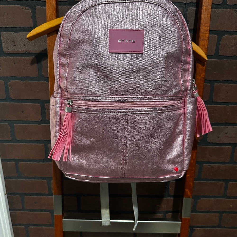 STATE KANE Shimmering Pink Backpack - Picture 8 of 16